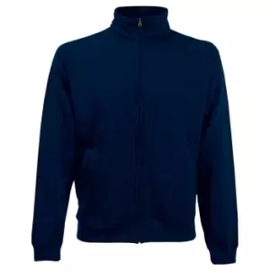 Image of Fruit Of The Loom Mens Sweatshirt Jacket (L) (Deep Navy)