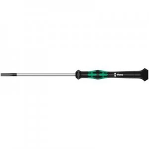 Image of Wera 2035 Electrical & precision engineering Slotted screwdriver Blade width 2.5mm Blade length 40 mm