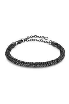 Image of Hematite Black Diamond Tube Bracelet