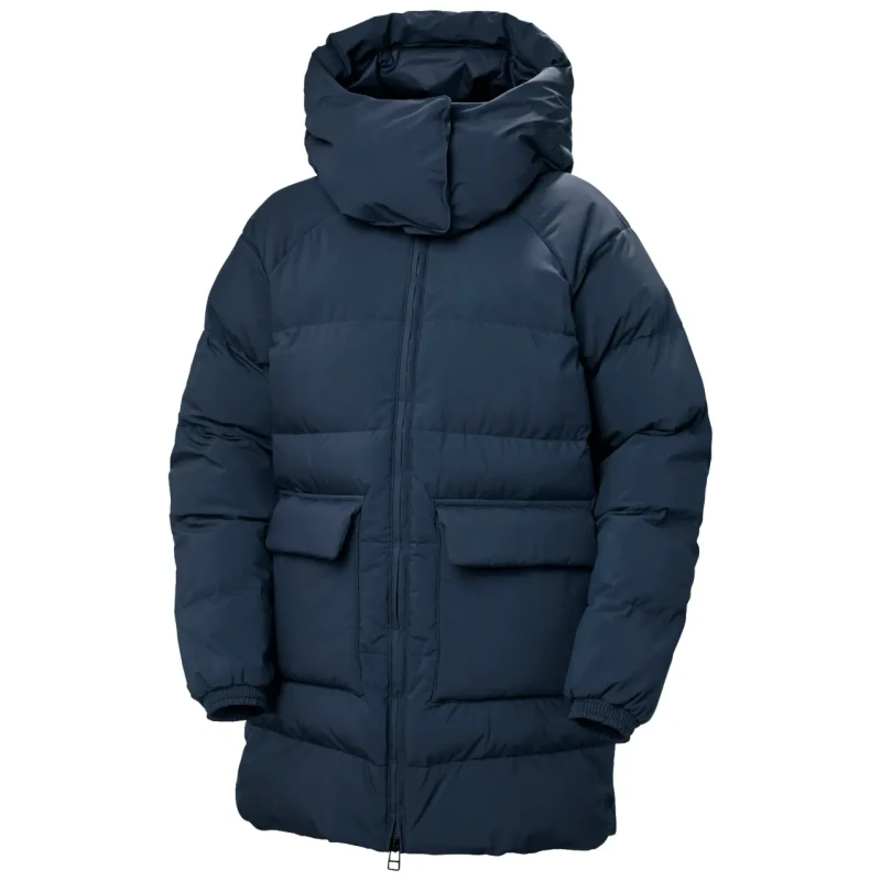 Image of Helly Hansen Womens hooded parka Helly Hansen Ellie Bleu Female M