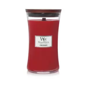 Image of Woodwick Pomegranate Scented Candle 609.5g