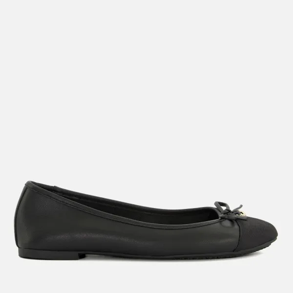 Image of Dune Womens Hallo Leather Ballet Flats - UK 4
