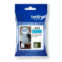 Image of Brother LC422C Cyan Ink Cartridge (Original)