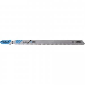Image of Bosch T318 AF Metal Cutting Jigsaw Blades Pack of 5