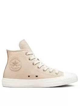 Image of Converse Chuck Taylor All Star - Beige, Beige/White, Size 8, Women