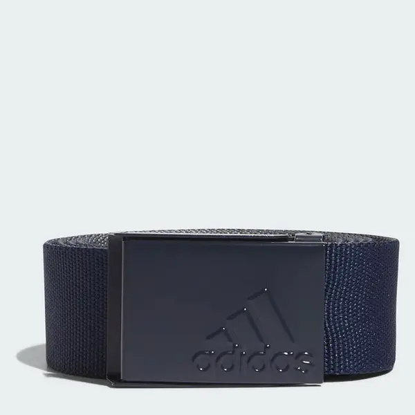 Image of adidas Mens Adidas Golf Reversable Webbing Belt, Navy, Size 30, Men