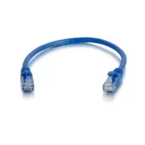 Image of C2G 3m Cat6 Booted Unshielded (UTP) Network Patch Cable - Blue