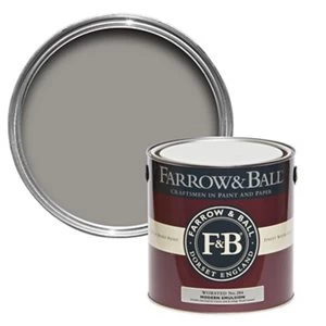 Image of Farrow & Ball Modern Worsted No. 284 Matt Emulsion Paint 2.5L