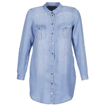 Image of Vero Moda VMSILLA womens Dress in Blue - Sizes S,M,XL,XS