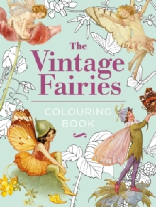 Image of The Vintage Fairies Colouring Book : Hardback Gift Edition Hardback