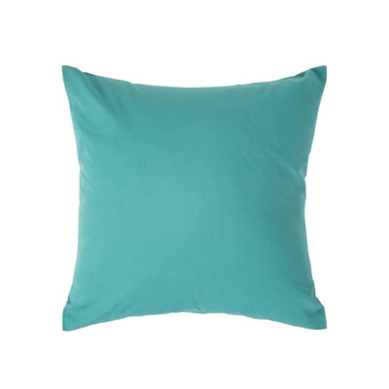 Image of Homescapes Teal Continental Egyptian Cotton Pillowcase 200 Tc, 40 X 40 Cm