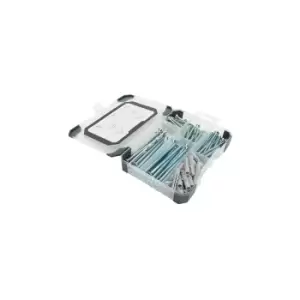 Image of Timco Screws, Plug & Drill Bit Silver Mixed Tray (251 Pieces)