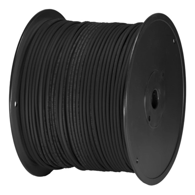 Image of Cablenet Cat6 Black U/UTP LSOH 24AWG Stranded Patch Cable 305m Box