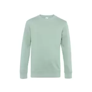 Image of B&C Mens King Crew Neck Sweater (2XL) (Aqua Green)
