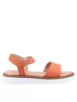 Image of Hush Puppies Cassie Sandal - Coral, Orange, Size 8, Women
