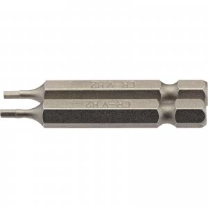 Image of Draper Hex Screwdriver Bit Hex 2mm 50mm Pack of 2