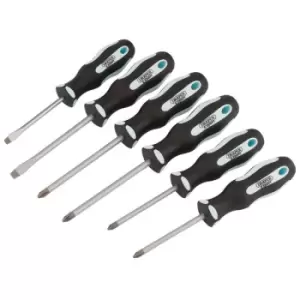 Image of Draper Expert 63588 Soft Grip Screwdriver Set (6 Piece)