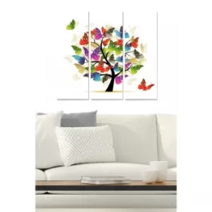 Image of MDF9155747 Multicolor Decorative MDF Painting (3 Pieces)