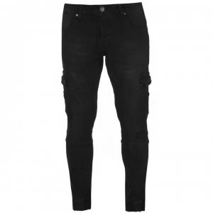 Image of 883 Police Slim Jeans - Black
