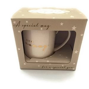 Image of Bambino New Bone China and Gold Foil Mug - New Mummy