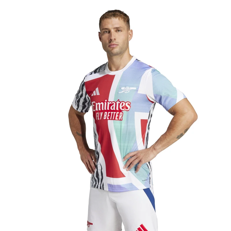 Image of adidas Arsenal Pre Match Shirt 2024 2025 Adults - Multi Multi M