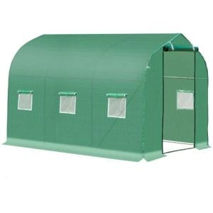 Image of Outsunny Galvanized Steel 2.5x2x2m