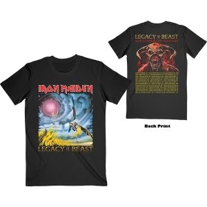 Image of Iron Maiden - The Flight of Icarus Unisex Medium T-Shirt - Black