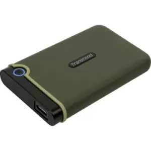 Image of Transcend StoreJet 25M3G 2 TB 2.5 external hard drive USB 3.2 Gen 2 (USB 3.1) Army green TS2TSJ25M3G