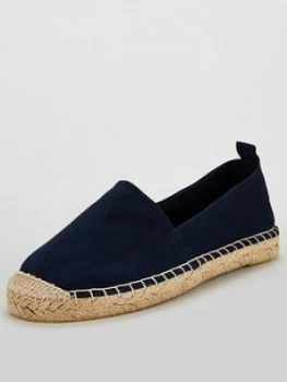 Image of Superdry Erin Espadrille - Navy, Size 5, Women