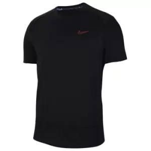 Image of Nike Short-Sleeve Training Top - Black