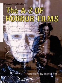 Image of The A-Z of Horror Films by Howard Maxford Book