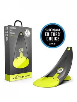 Image of Puttout Premium Pressure Putt Trainer - Lime Green