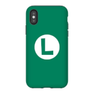 Image of Nintendo Super Mario Luigi Logo Phone Case - iPhone X - Tough Case - Matte