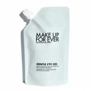 Image of Make Up For Ever Gentle Eye Gel Waterproof Makeup Remover For Sensitive Eyes & Lips 125ml Refill
