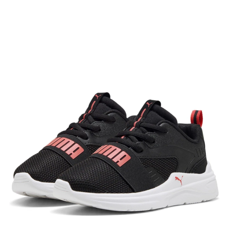 Image of Puma Wired SoftRide Runners Childrens - Black 2