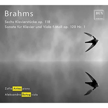 Image of Zofia Antes & Aleksandra Batog - Brahms: Sechs Klavierstücke, Op. 118/Sonate Für Klavier Und... CD