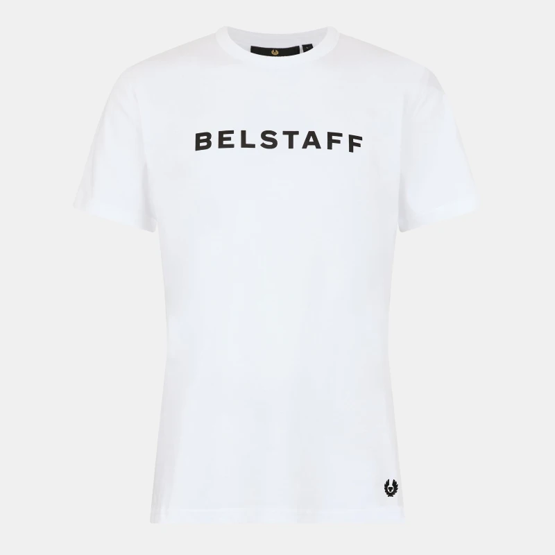 Image of Belstaff Mens T-Shirt White male S