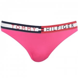 Image of Tommy Bodywear Band Bikini Briefs - 501 FUSCHIA PUR