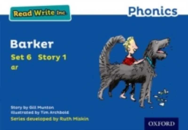 Image of Read Write Inc. Phonics: Barker (Blue Set 6 Storybook 1) Paperback / softback