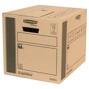 Image of Fellowes Banker Box SmoothMove Classic Cargo Storage Box