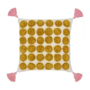 Image of Joules Painterly Dogs Cushion 45cm x 45cm, Multi