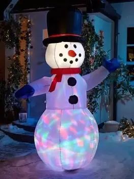 Image of Three Kings Inflatable Snowman Outdoor Christmas Light - 120 Cm