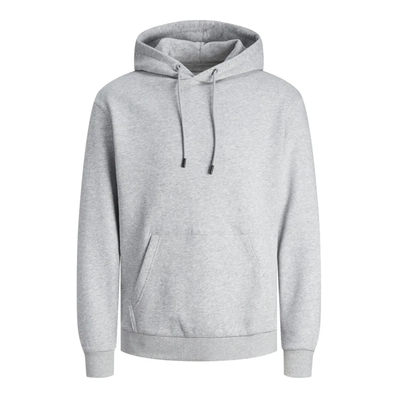 Image of jack & jones Bradley Pullover Hoodie Light Grey Melange L