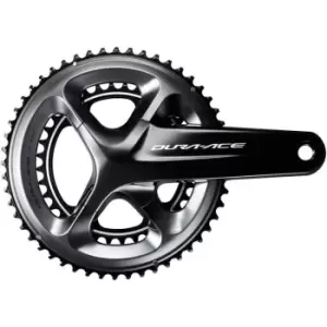 Image of Shimano Dura Ace R9100 HollowTech II Compact Double Chainset - 50/34T - Black