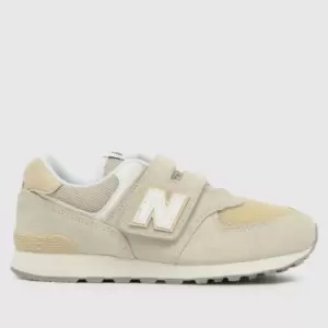 Image of New Balance Stone 574 V Junior Trainers