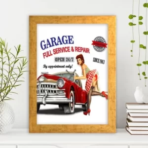 Image of AC334250405 Multicolor Decorative Framed MDF Painting