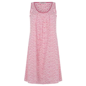 Image of Cyberjammies Fan Print Chemise - Pink