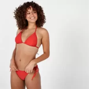 Image of SoulCal Tie Bikini Bottom - Red