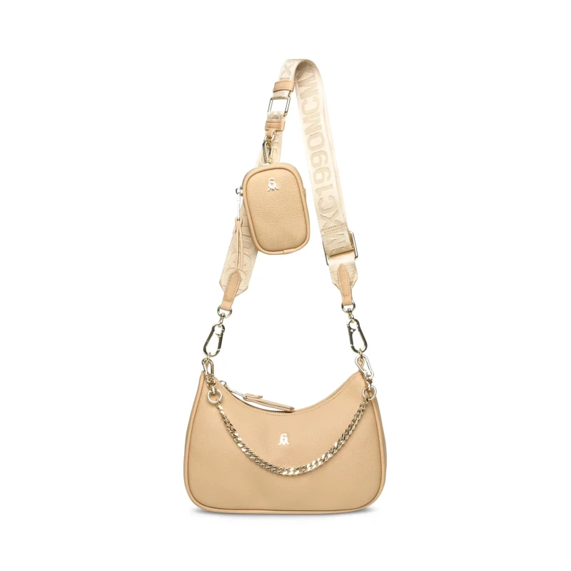 Image of Steve Madden Womens shoulder Bag Steve Madden Habit Beige Female TU
