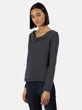 Image of Regatta Frayda Top - Navy, Size 16, Women